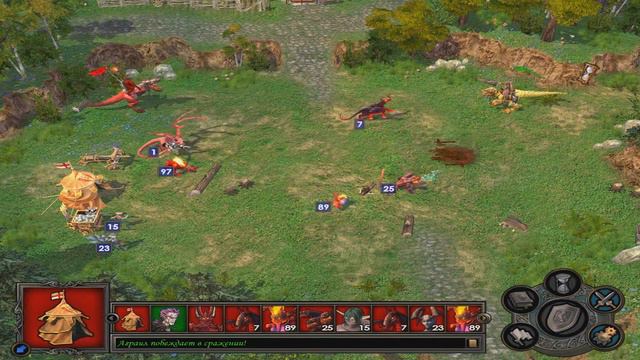 Прохождение Heroes of might and magic 5 № 8 Вырезать всех эльфов смотреть онлайн