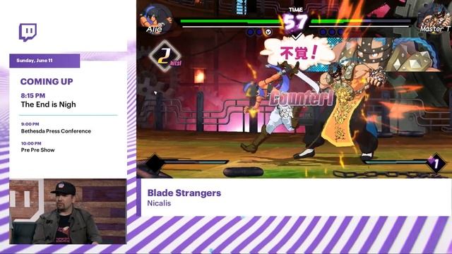 First Blade Strangers footage - fighter with Code of Princess, Cave Story, Kawase characters смотреть онлайн