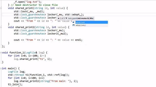 C++ Threading #4: Deadlock смотреть онлайн