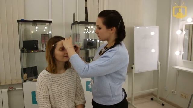 В стиле диско. Макияж для фотосессии. Урок визажа / VideoForMe - видео уроки смотреть онлайн