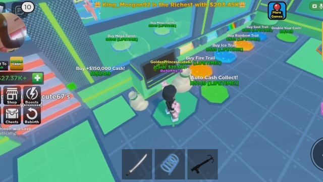 Roblox video game git rich tycoon смотреть онлайн
