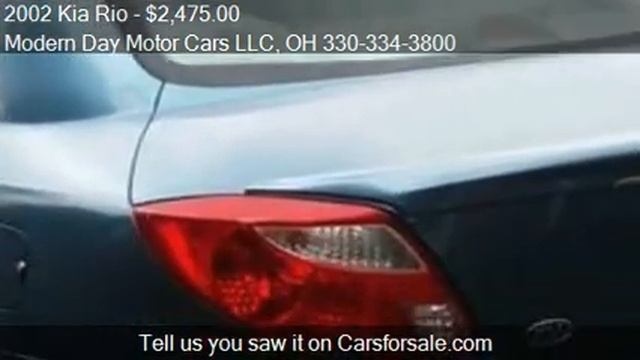 2002 Kia Rio for sale in Wadsworth, OH 44281 at the Modern D смотреть онлайн