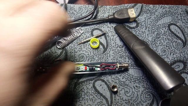 Разборка и осмотр usb паяльника после года эксплуатации. смотреть онлайн