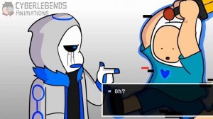 If PIBBY CORRUPTION Met ERROR 404 SANS (FnF Animation as UNDERTALE)