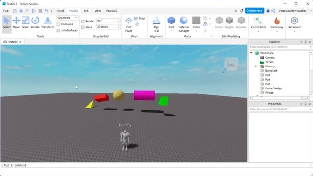 How to Make a Folder (Roblox Studio Tutorials for Noobies) смотреть онлайн