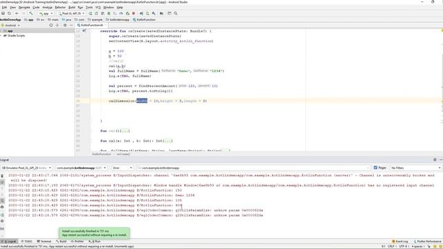 Kotlin Beginner | Kotlin | Training | Learn Kotlin By Making App | Kotlin Named Argument смотреть онлайн