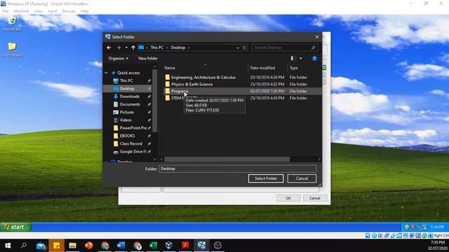 How to Open .EXE files in Windows using Virtual Box смотреть онлайн