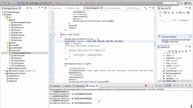 Backpropagation смотреть онлайн