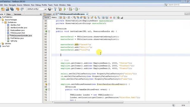 Add Combo-Box In Java Fxml Table View смотреть онлайн