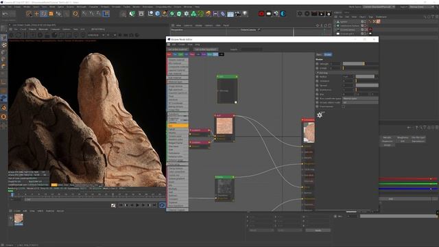 Cinema 4D Tutorial - Procedural Alien-Rock Materials (Octane) смотреть онлайн