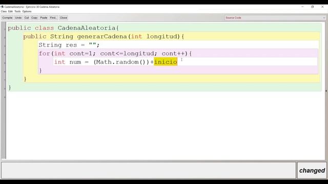 Ejercicio 30: Generar una cadena(String), compuesta por letras, de manera aleatoria. || Java смотреть онлайн