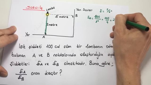 AYDINLANMA KONU ANLATIMI (OPTİK KONU ANLATIMI VE SORU ÇÖZÜMÜ)