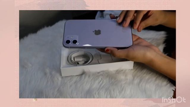 iPhone 11 unboxing + accessories 2021 || purple 128gb? смотреть онлайн