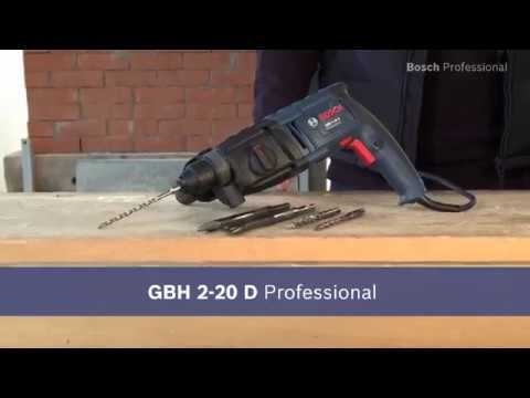 Bosch GBH 2-20 D обзор смотреть онлайн