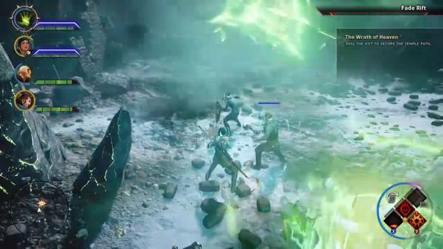 Dragon Age: Inquisition - Caitrin meeting Cullen on the field смотреть онлайн