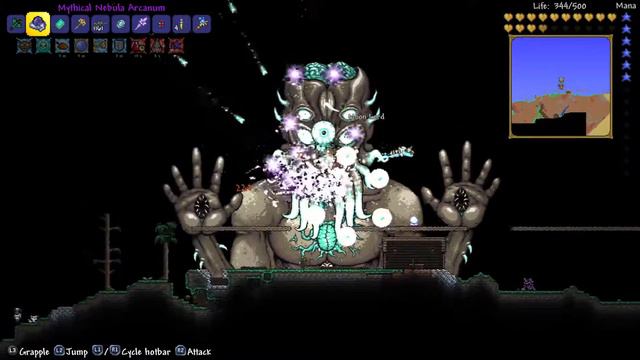 Terraria / Маг / Лунный Лорд / PS4 смотреть онлайн