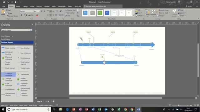 How to create a Visio timeline expand it and send it to Project смотреть онлайн