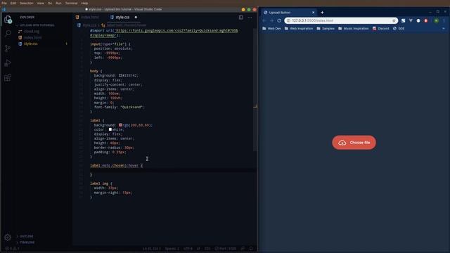 UX/UI Cast #1 - Custom File Select Button with HTML, CSS & JS смотреть онлайн