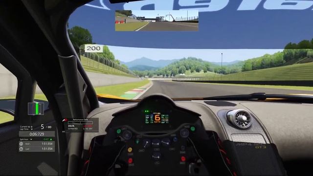 #AssettoCorsa McLaren MP4-12C GT3 at Mugello / Driven 3 Laps with default setup смотреть онлайн