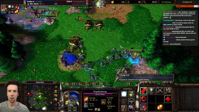 RANDOM HERO Vs TGW! | WC3 | Grubby