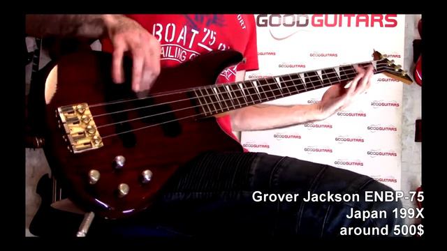 RHCP - By The Way bass cover on G&L, Jackson and Stagg смотреть онлайн