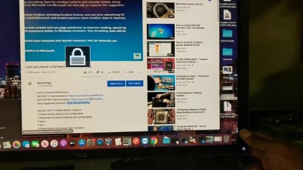 Lock or Unlock Dell Monitor on a Hackintosh | TechspertHelp