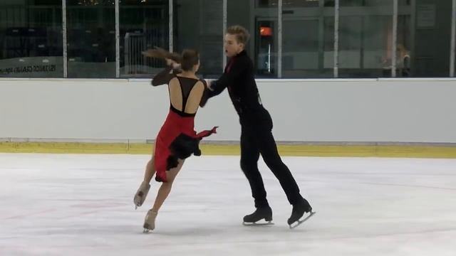 Sofia Shevchenko / Igor Eremenko (RUS) | Ice Dance Rhythm Dance | Ljubljana 2018 смотреть онлайн