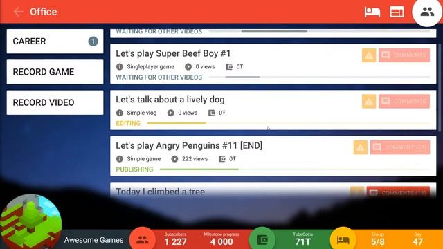 ПРОХОЖДЕНИЕ TUBE TYCOON #3 ПРОБЛЕМЫ С ДЕНЬГАМИ смотреть онлайн