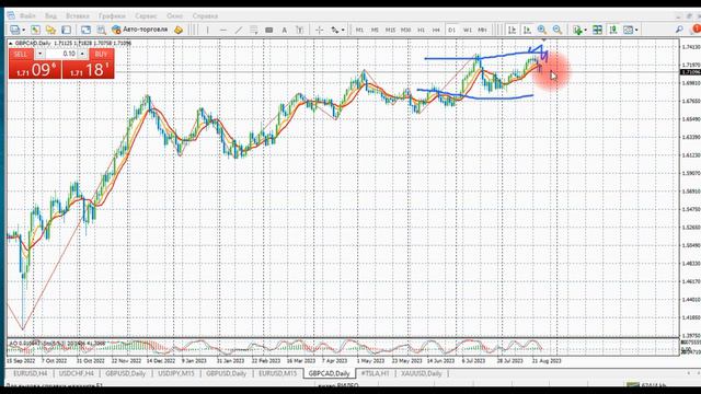 Торговля на рынке Форекс 🏦❓торговые планы #forextrading тренд сентябрь 2023 смотреть онлайн