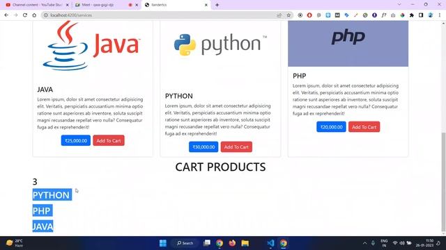ANGULAR 15||CLASS-6||SERVICE||MODULES||ADD To CART||LAZY LOADING смотреть онлайн