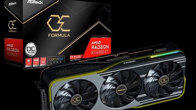 ASRock Radeon RX 6900 XT OC Formula Huge Graphics Card with Powerful 21 Phase Power Subsystem смотреть онлайн