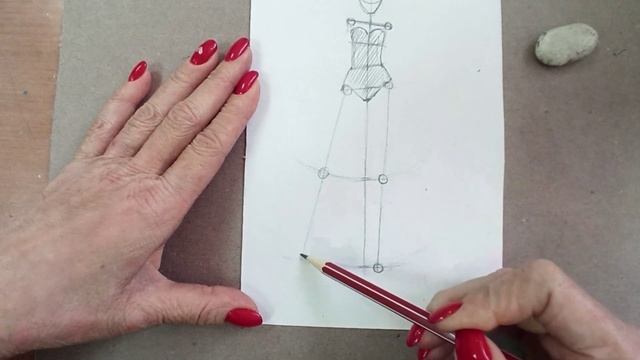 Лёгкий способ рисования женской фигуры смотреть онлайн