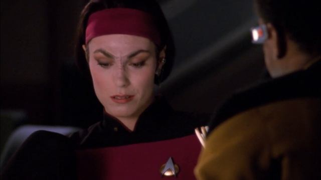 Michelle Forbes Star Trek TNG 5-24 interphase device effect on Ensign Ro смотреть онлайн