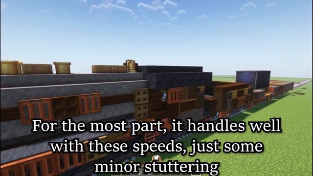 Minecraft Create 0.5 Full Steam | Assemble-less Cargo Train Concept Test