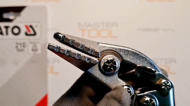 Щипцы YATO для формирования профилей 210 мм, 80х35, никелированные, YT-5140 смотреть онлайн