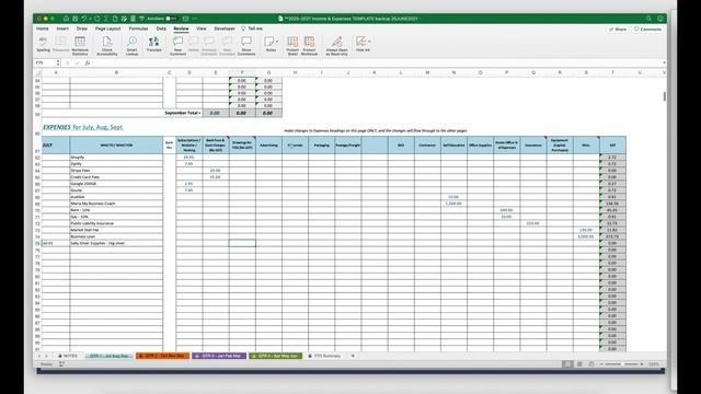 Fast Basic Bookkeeping for Small Business! (Excel and Google Sheet Template) PART 1 смотреть онлайн