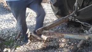 Разобрал заднюю навеску на Т-40АМ