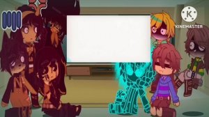 BATDR and Undertale React to Bendy Vs Sans // all //