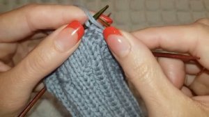 Узор для варежек спицами