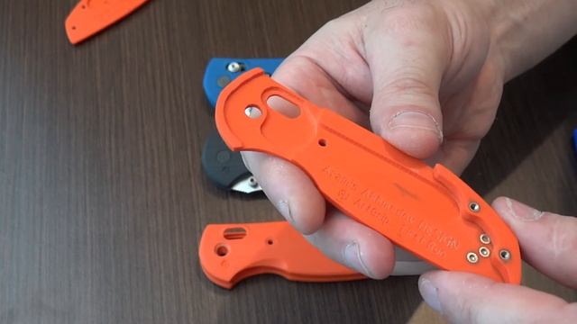 Касттомные накладки ArtGrip.  Benchmande Griptilian. Custome Handle, Scales.