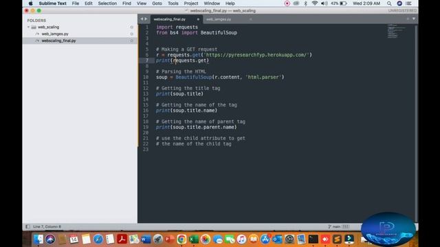 Python Web Scraping Tutorial смотреть онлайн
