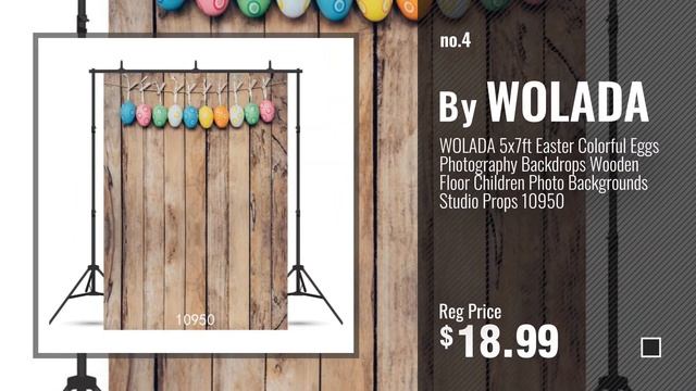 Top 10 Easter Photography Backdrop [2018]: Maijoeyy 5x7ft Easter White Wall Photography Backdrop смотреть онлайн