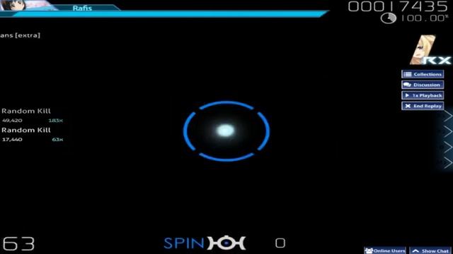 Osu! Ghostemane - Blood Oceans (extra) +RX SS смотреть онлайн