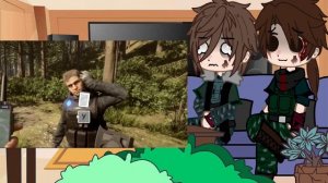 Реакция персонажей "Два мужика и всё не оч ?"