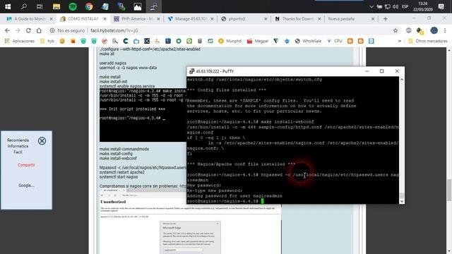 Cómo Instalar Nagios Server Monitoring En Debian 9