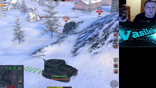 Учил пару месяцев дочу второклашку играть в танки WoT Blitz - сегодня у нее зачет! I Vasilek смотреть онлайн