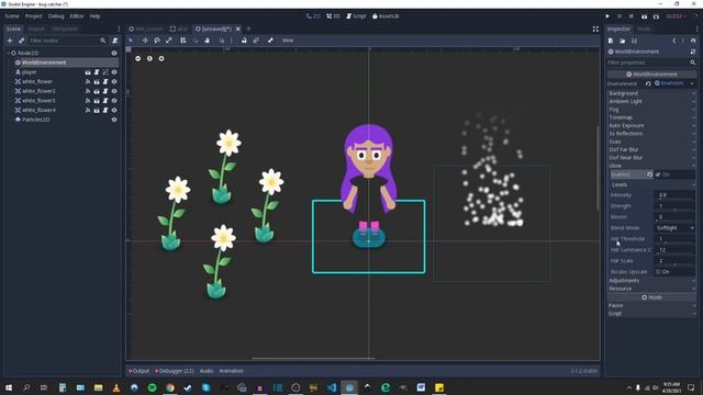 2D Glow Effect in Godot Engine смотреть онлайн