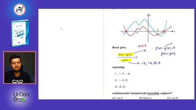 345 Yayınları 12 Li TYT Matematik Deneme Çözümleri - 01 (2022)