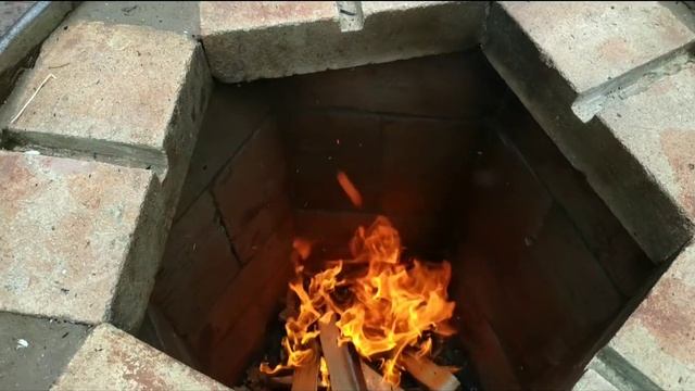 Тандыр своими руками! Часть 3 ! Первая спичка! Проверяем тягу! смотреть онлайн