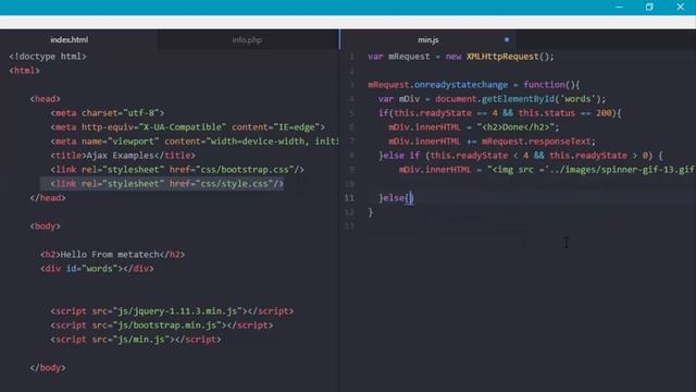 Learn Ajax in Arabic - 8 - Example#2 Get Data From PHP File смотреть онлайн